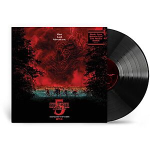 Stranger Things 5 Soundtrack (Vinyl LP) $9.50 