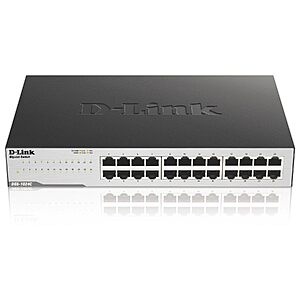 [Prime] D-Link 24-Port Gigabit Unmanaged Ethernet Switch $48.44 + Free Shipping