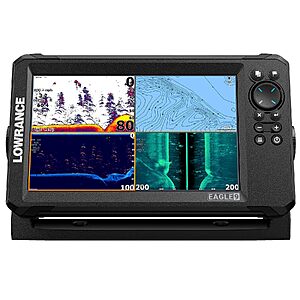 Lowrance Eagle 9 TripleShot HD Fish Finder w/ 9" IPS Display & C-MAP US Inland Charts