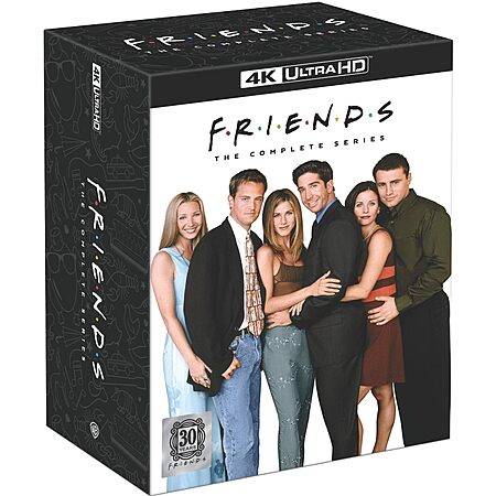 Prime Members: Friends - The Complete Series: 4K UHD $100; Blu-Ray $40 + Free Shipping
