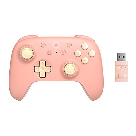 8BitDo Ultimate 2C Wireless Controller w/ 1000 Hz Polling Rate, Hall Effect Joysticks and Triggers and Remappable L4/R4 Bumpers (Peach) $18.31 + Free Shipping w/ Prime or on $35+