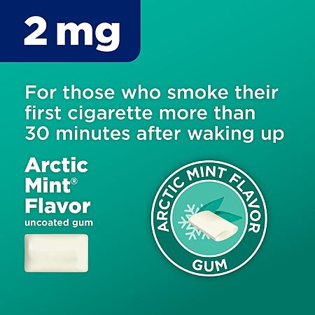 220-Count 2mg Amazon Basic Care Uncoated Nicotine Polacrilex Gum (Mint or Original Flavored) $18.42 w/ S&S + Free Shipping w/ Prime or on $35+