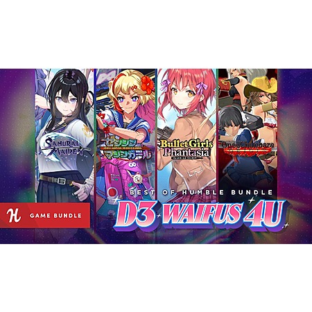 9-Item D3 Waifus 4U Humble Bundle (PC Game) $25