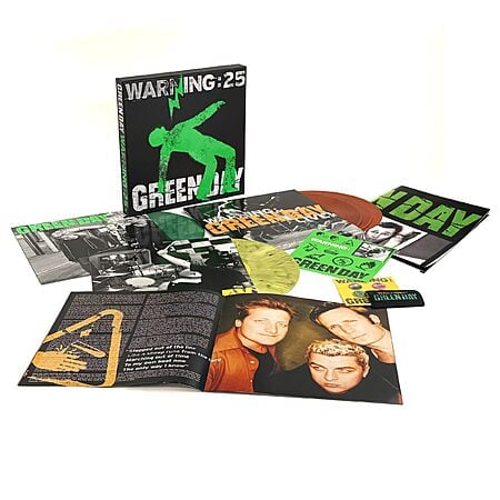 Green Day "Warning" [Deluxe Limited Edition 5LP Vinyl] $96 + Free Shipping