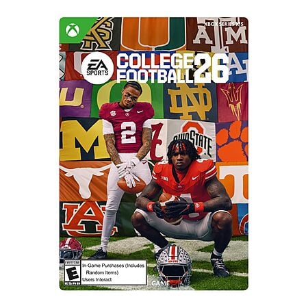 College Football 26 (Xbox Series X|S Digital Code) $14