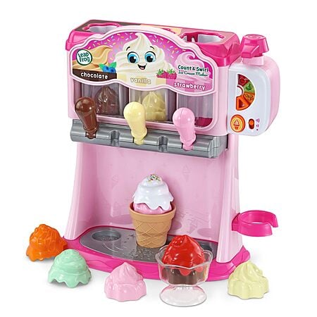 [Select Accounts] LeapFrog Count and Swirl Ice Cream Maker Playset from $12.59 + Free Shipping w/ Prime or on $35+