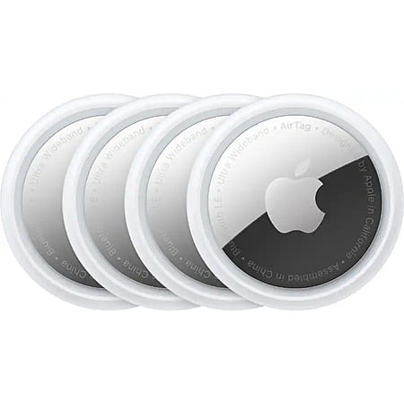 Open-Box Excellent: 4-Pack Apple AirTag Bluetooth Tracking Devices (1st Gen) $50.99 + Free Shipping