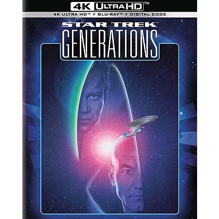 Star Trek VII: Generations (4K UHD + Blu-ray + Digital) $11.54 + Free Shipping w/ Prime or on $35+