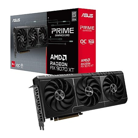 [Select Accounts] ASUS Prime Radeon RX 9070 XT OC Edition 16GB Graphics Card + Crimson Desert $648 + Free Shipping