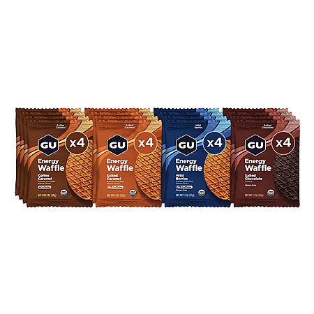 16-Pack GU Stroopwafel Variety Pack $7.60 w/ S&S + Free Shipping w/ Prime or on $35+