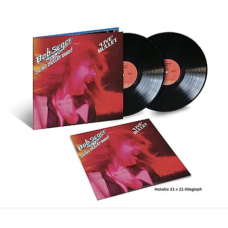 Bob Seger & The Silver Bullet Band "Live Bullet" (2LP Vinyl with Lithograph)