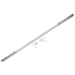 7' Weider Olympic-Sized Chrome Barbell w/ Partially Knurled Grip (310-lb) $30