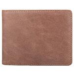 LIGHTNING DEAL: Wallet for Men-Genuine Leather RFID Blocking Bifold Wallet With 2 ID Window (Coffee) $10.65