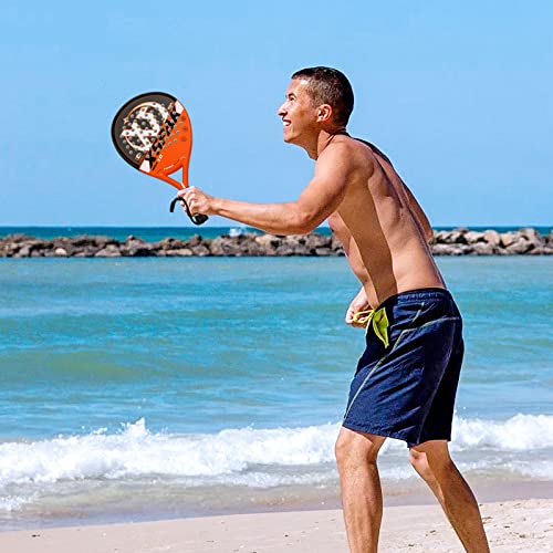 Beach Tennis Pop Tennis Paddle Racket Set 1Pack Carbon Fiber Surface | Amazon | $35 Final 50% OFF