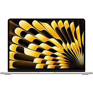 [B&H] Apple 13" MacBook Air (M3) 8-Core CPU, 10-Core GPU, 16GB RAM, 512GB SSD $1399