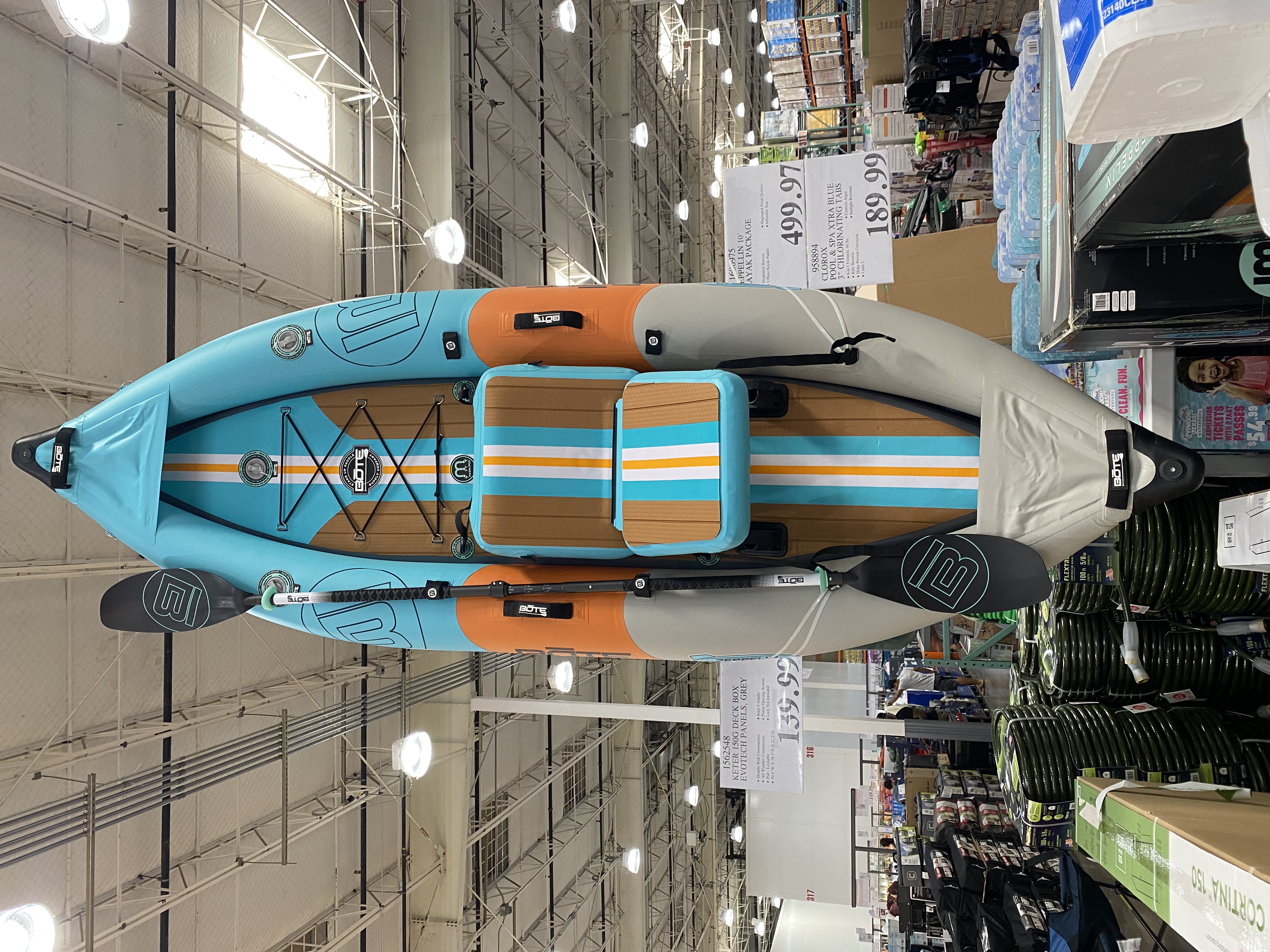 Bote Zeppelin 10' Inflatable Kayak $499.97 @Costco B&M YMMV clearance