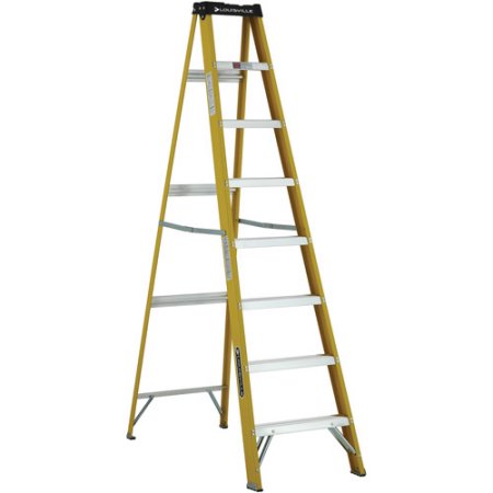 ladder walmart fiberglass ft louisville lbs capacity load type fs step deal