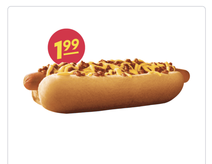 Sonic Drive in Footlong Quarter Pound Coney 2 App Offer