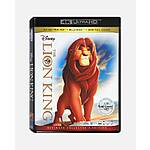 DMI. Lion King Blu-ray + 4K Ultra HD + Digital Code Reward 1250 Disney Movie Insiders Points