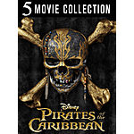 5-Film Pirates of the Caribbean Collection (Digital 4K UHD) $20