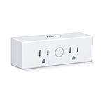 AUKEY Mini Wi-Fi Smart Plug with Two Independent Outlets $18.99 @ Amazon