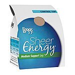 L'eggs Sheer Energy Pantyhose $1.58 @ Target b&amp;m