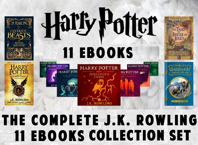 Harry Potter Complete Collection (11 eBooks) eBooks $10  Audiobooks $20 @ eBooksPrime