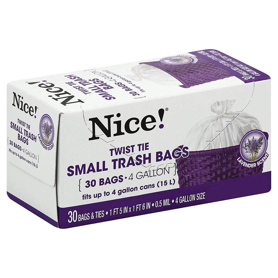 "Nice!" brand Trash bags & Food Storage bags B1G2 Free ...