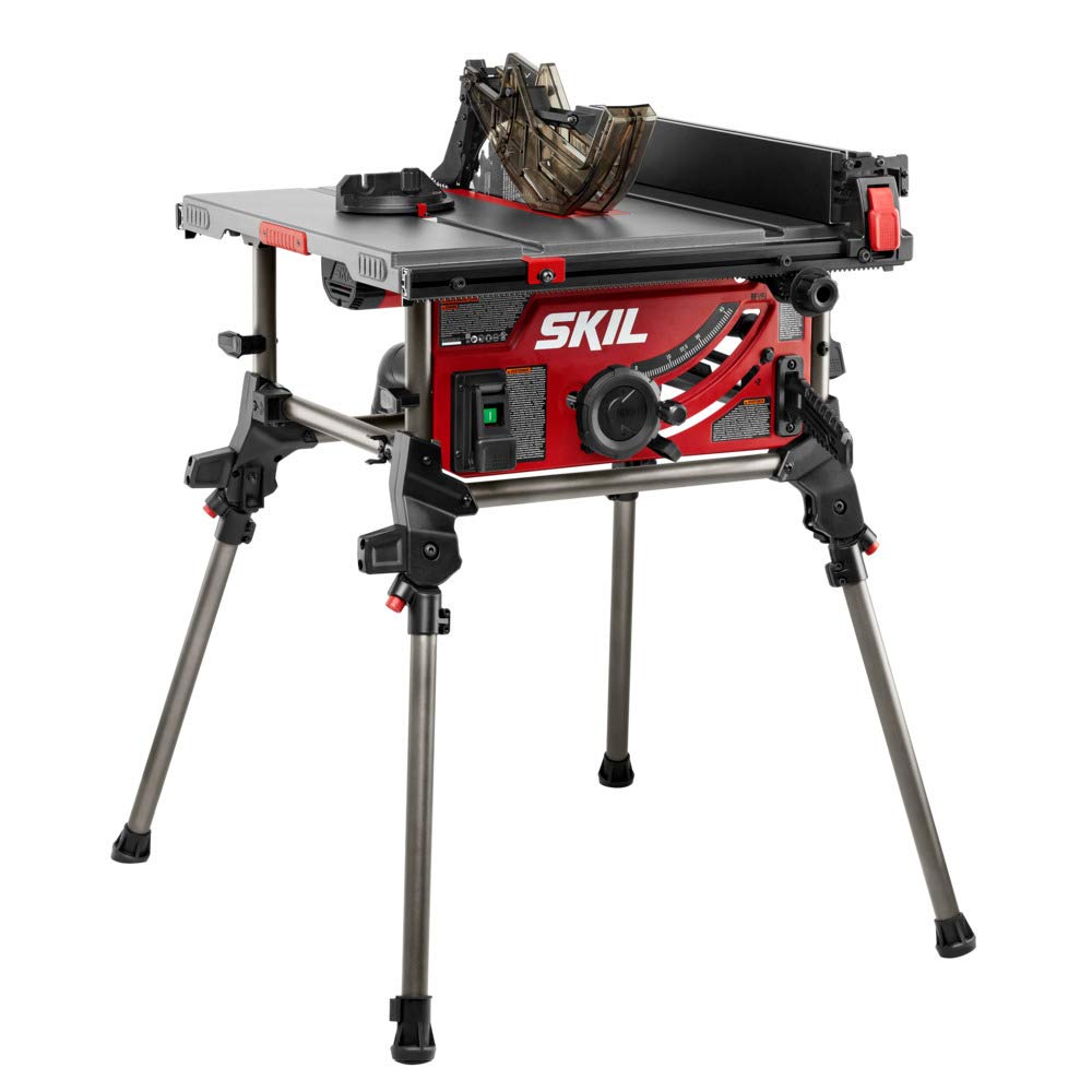 SKIL 15 Amp 10 Inch Portable Jobsite Table Saw with Folding Stand $254