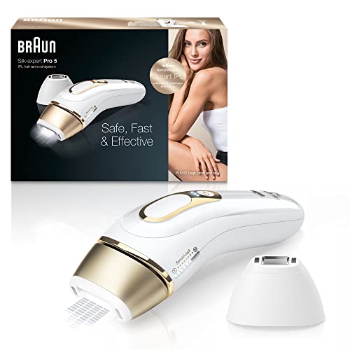 Braun IPL Hair Removal for Women and Men, Silk Expert Pro 5 PL5137 with Venus Swirl Razor, Long-lasting Reduction in Hair Regrowth for Body & Face, Corded $279.94
