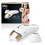 Braun IPL Hair Removal for Women and Men, Silk Expert Pro 5 PL5137 with Venus Swirl Razor, Long-lasting Reduction in Hair Regrowth for Body &amp; Face, Corded $279.94