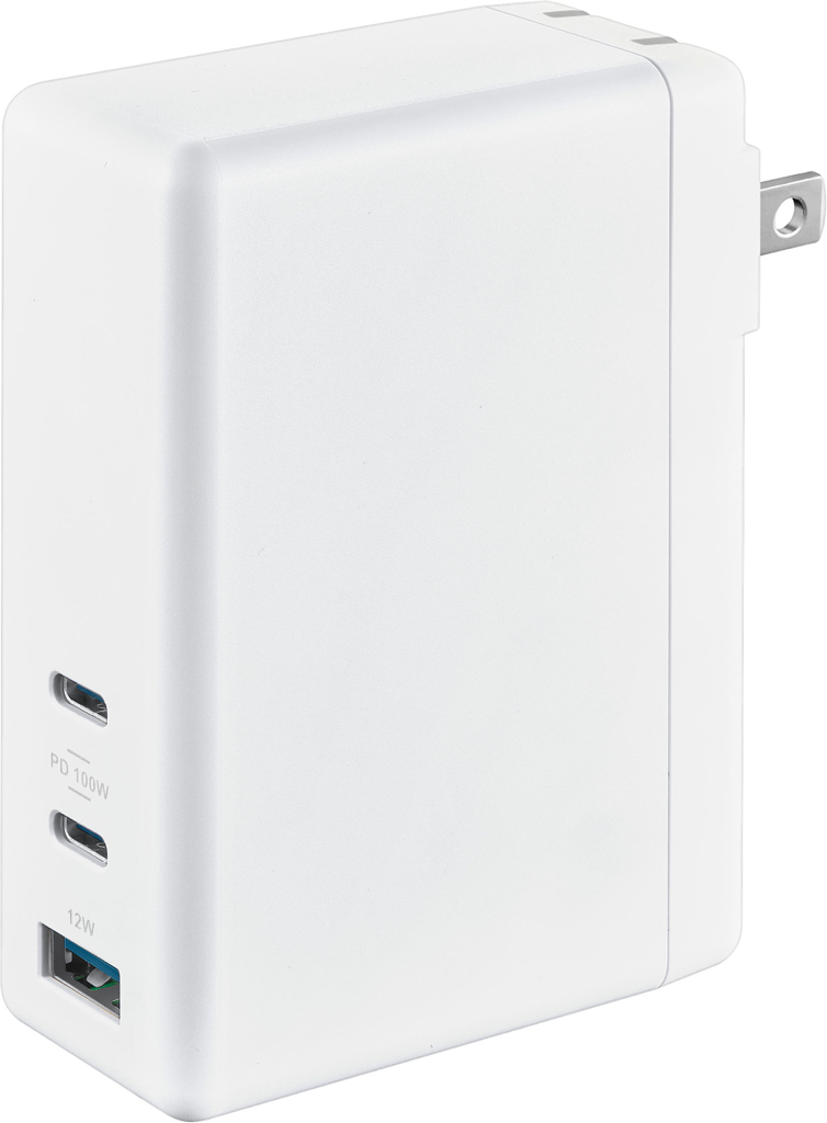 Business Account Best Buy-Insignia™ 112W Wall Charger with 2 USB-C and 1 USB Port White - $25.19