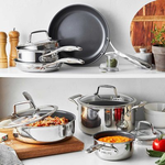 ZWILLING Energy Plus 10-pc Stainless Steel Ceramic Nonstick Cookware Set - Sam's Club $149.98
