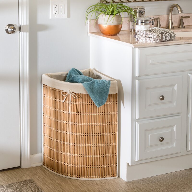 Wicker Laundry Hamper $18.24