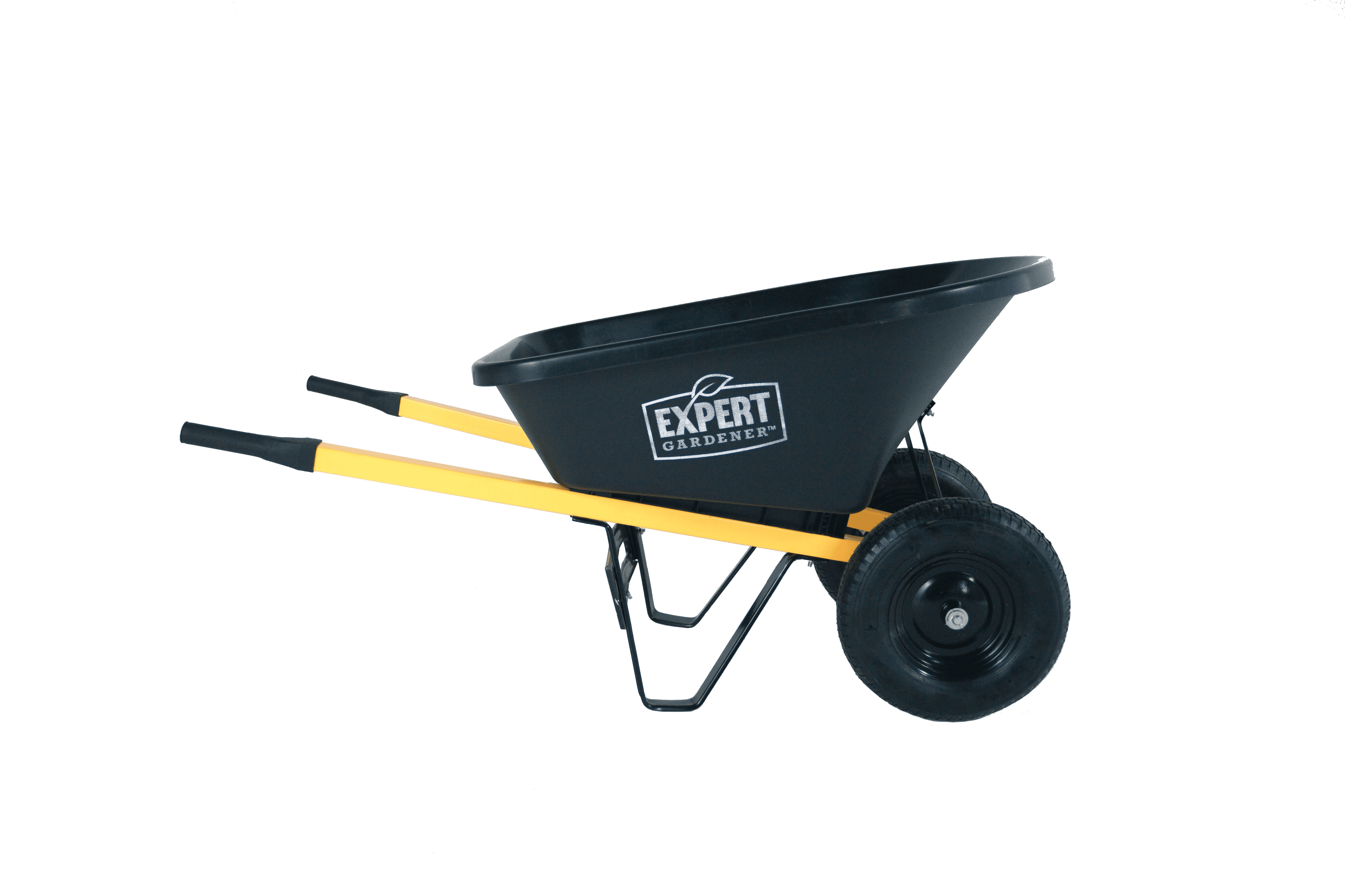 Expert Gardener Wheelbarrow 6 Cuft Dual Wheels - Walmart  YMMV $38.82