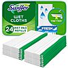 24-Count Swiffer Sweeper Wet Mopping Cloths, Mops for Floor Cleaning $7.49 or less w/ S&amp;amp;S @Amazon