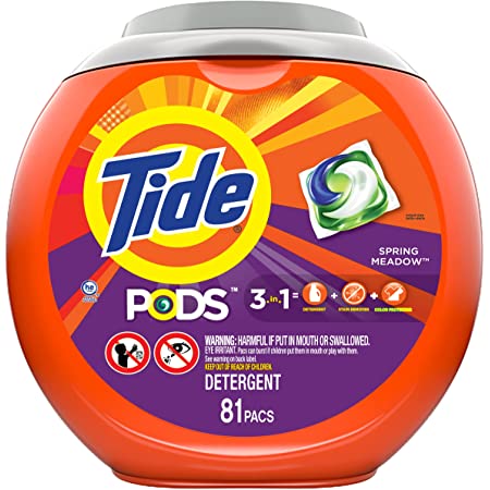 Prime Members: 81-Ct Tide PODS Liquid Laundry Detergent Pacs, Original $10.99 or less w/ S&S