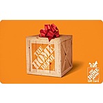 $110 Home Depot Gift Card (Email Delivery) $100