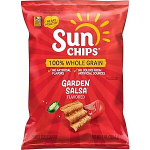 7-Oz Sunchips Multigrain Chips (Garden Salsa) 3 for $7