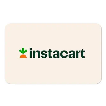 $100 Instacart Gift Card (Digital) $85 @Amazon