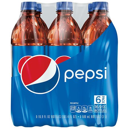 6-Pack 16.9-Oz Pepsi Soda (Various), 4 for $10.40 ($2.60 ea.) @ Walgreens