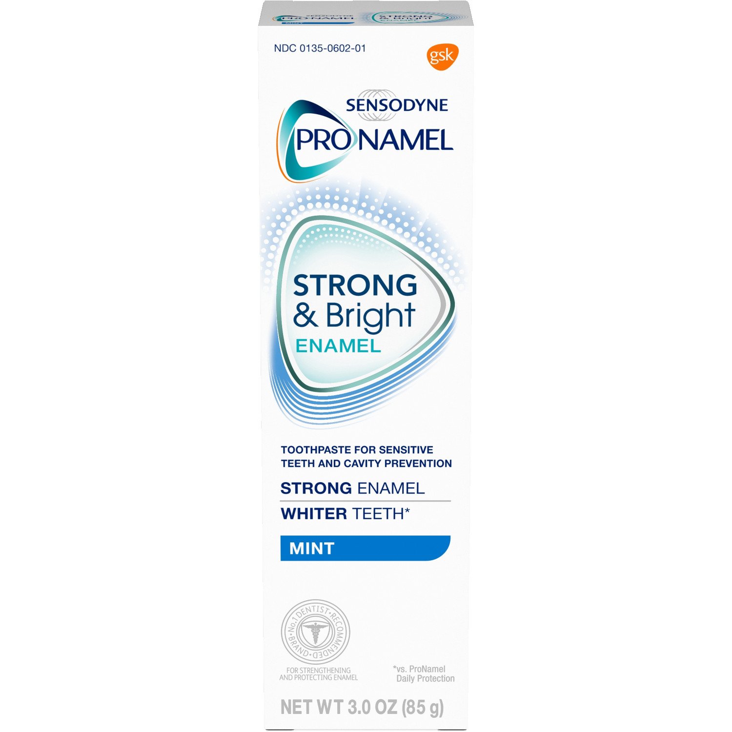 3-Ct 3oz Sensodyne Pronamel Strong & Bright Enamel Toothpaste for Sensitive Teeth, Mint $5.55 w/ S&S