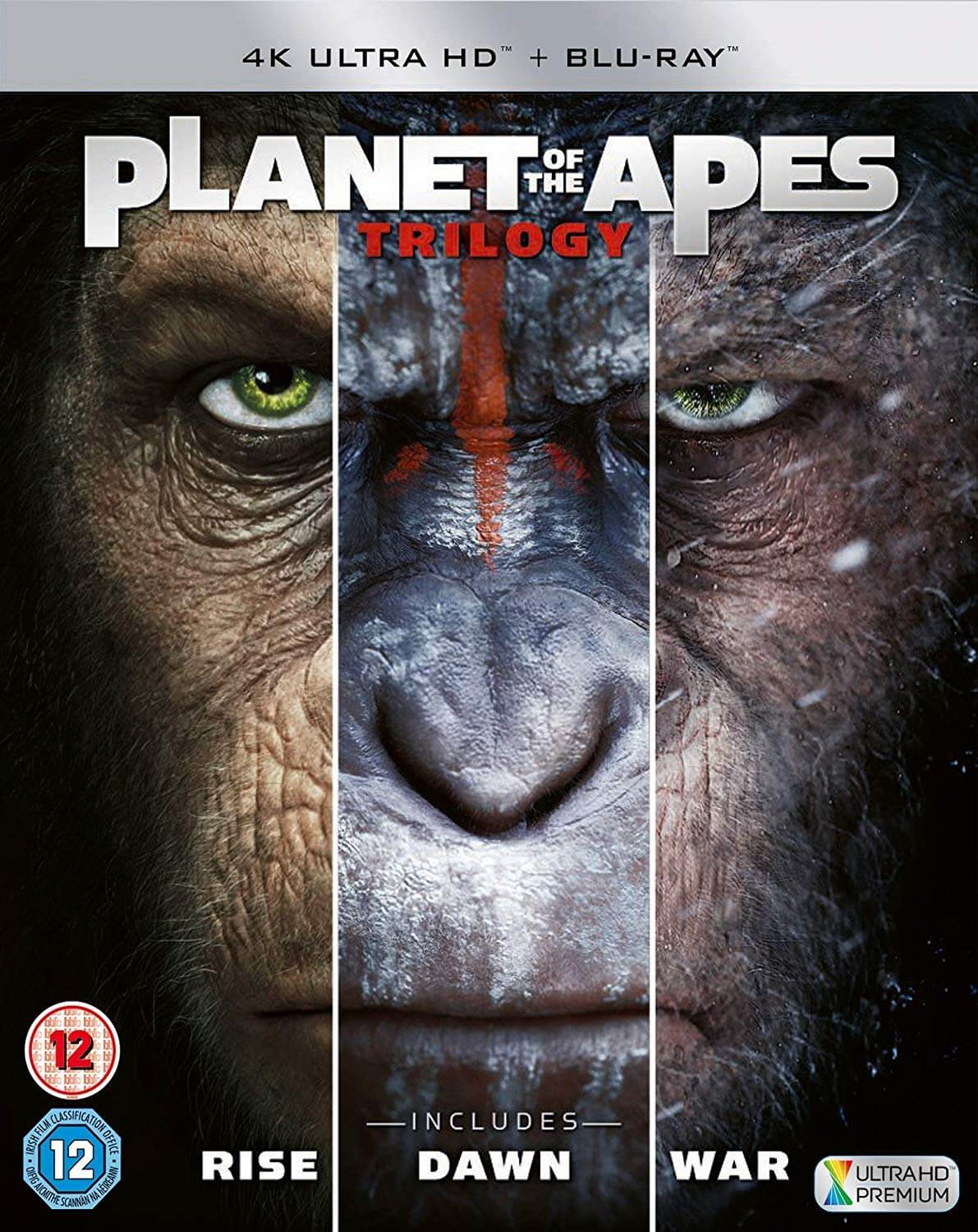 [Amazon UK] Planet of the Apes - Trilogy - 4K / UHD Bluray Boxset $24.8