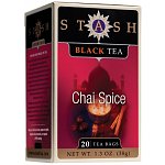 6-Pack Stash Premium Chai Spice Black Tea or Earl Grey Tea Bags, 20-Count Boxes $10 + FS