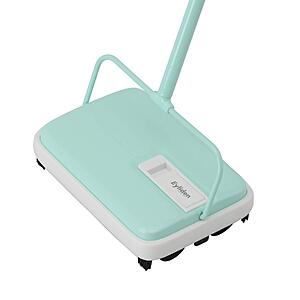 Eyliden Carpet Sweeper, Mini Size Lightweight Hand Push - No Noise, Non-Electric, Easy Manual Sweeping Only for Carpet Cleaning $19.98