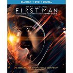 First Man [Includes Digital Copy] [Blu-ray/DVD] [2018] $14.99