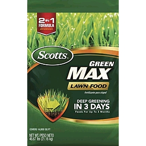Scotts Green Max Fertilizer $42.99