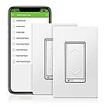 Reduced: Smart dimmer wall switch - works with Alexa/Google no hub required, neutral wire required - 2 Pack $21.99 / 4 Pack $41.24 + free shipping