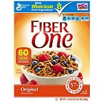 Fiber One Original Cereal Pack of 6 as low as $9.55 with Amazon Mom! Just $1.59 per box! (Lowest online price ever!)