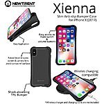 New Trent Xienna Bumper Case for iPhone X (2017) slim body Back Casing $3.95 + Free Shipping w/ Prime or FSSS